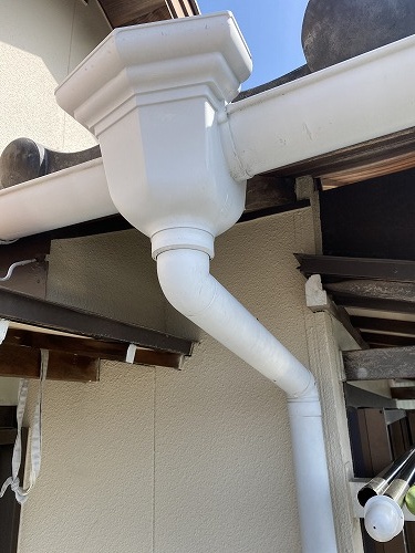 豊橋　雨樋　無料点検　ゆがみ